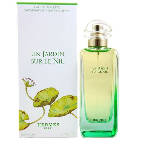 hermes jardin sur le nil eau de toilette|hermes perfume green bottle.